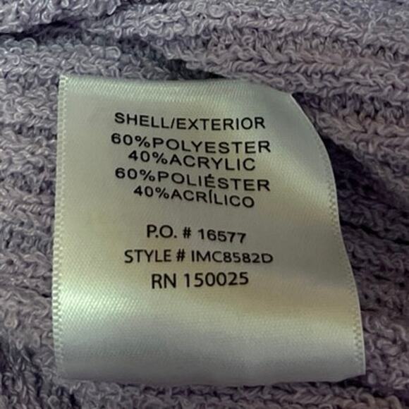 NEW Emory Park Ruby & Jenna Purple Sleeveless Mini Bodycon Sweater Tank Dress M - Picture 5 of 5